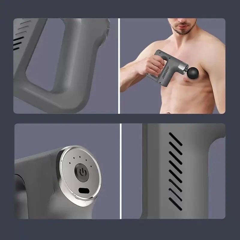 4 In 1 Fascial Gun Massager, Portable Massage Gun, Body Shoulder Neck Massager, 5 Gear Deep Tissue Mini Fitness Musle Massager, 4 Head Gun Sports Muscle Relaxing Massager, Anti-slip Muscle Massager, Muscle Stimulation Device Massage Gun 4 In 1 Fascial Gun Massager, Portable Massage Gun, Body Shoulder Neck Massager, 5 Gear Deep Tissue Mini Fitness Musle Massager, 4 Head Gun Sports Muscle Relaxing Massager, Anti-slip Muscle Massager, Muscle Stimulation Device Massage Gun